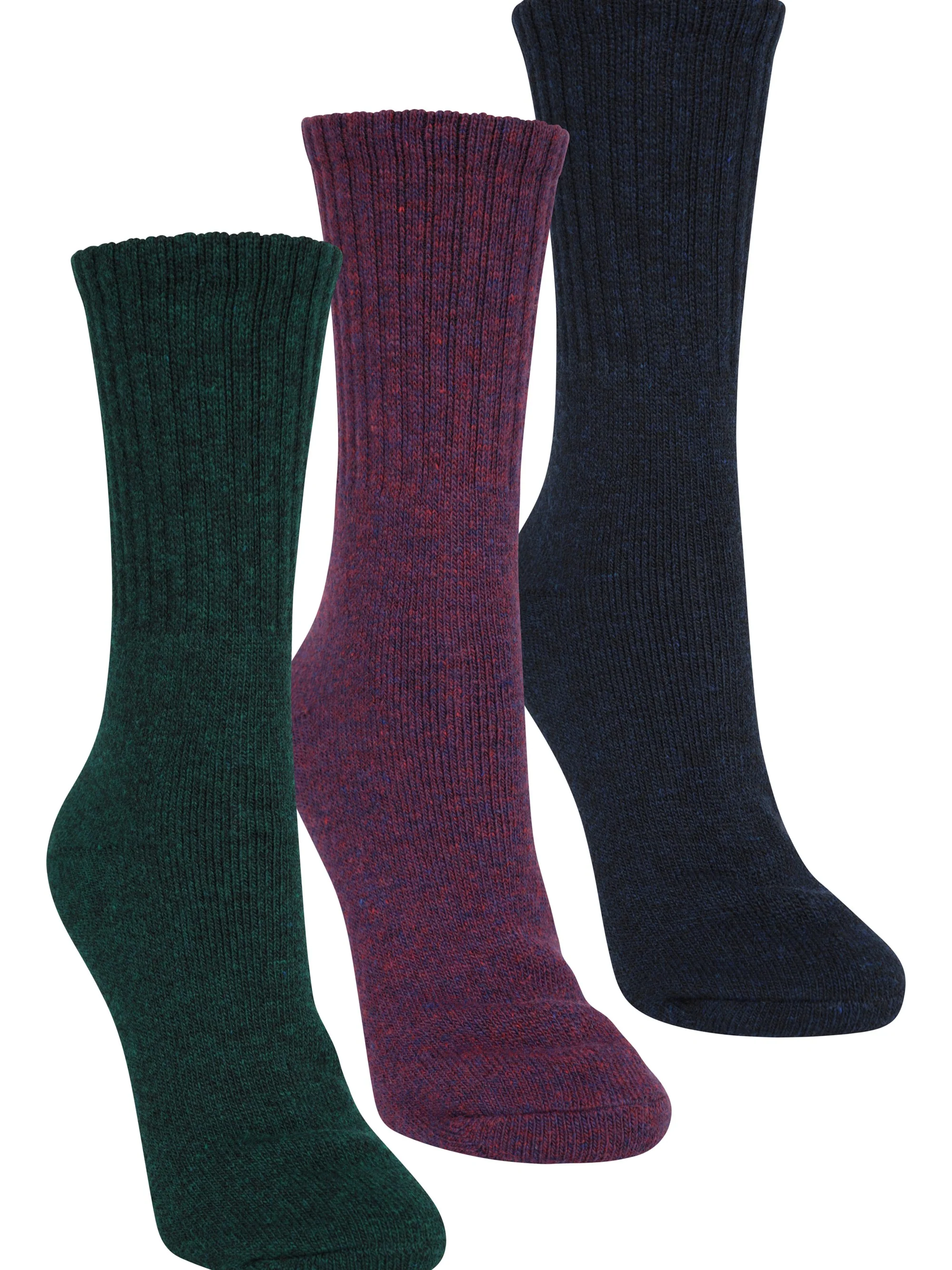 Mountain Warehouse Outdoor Womens Merino Mid-Calf Socks 3-Pack - Image 7