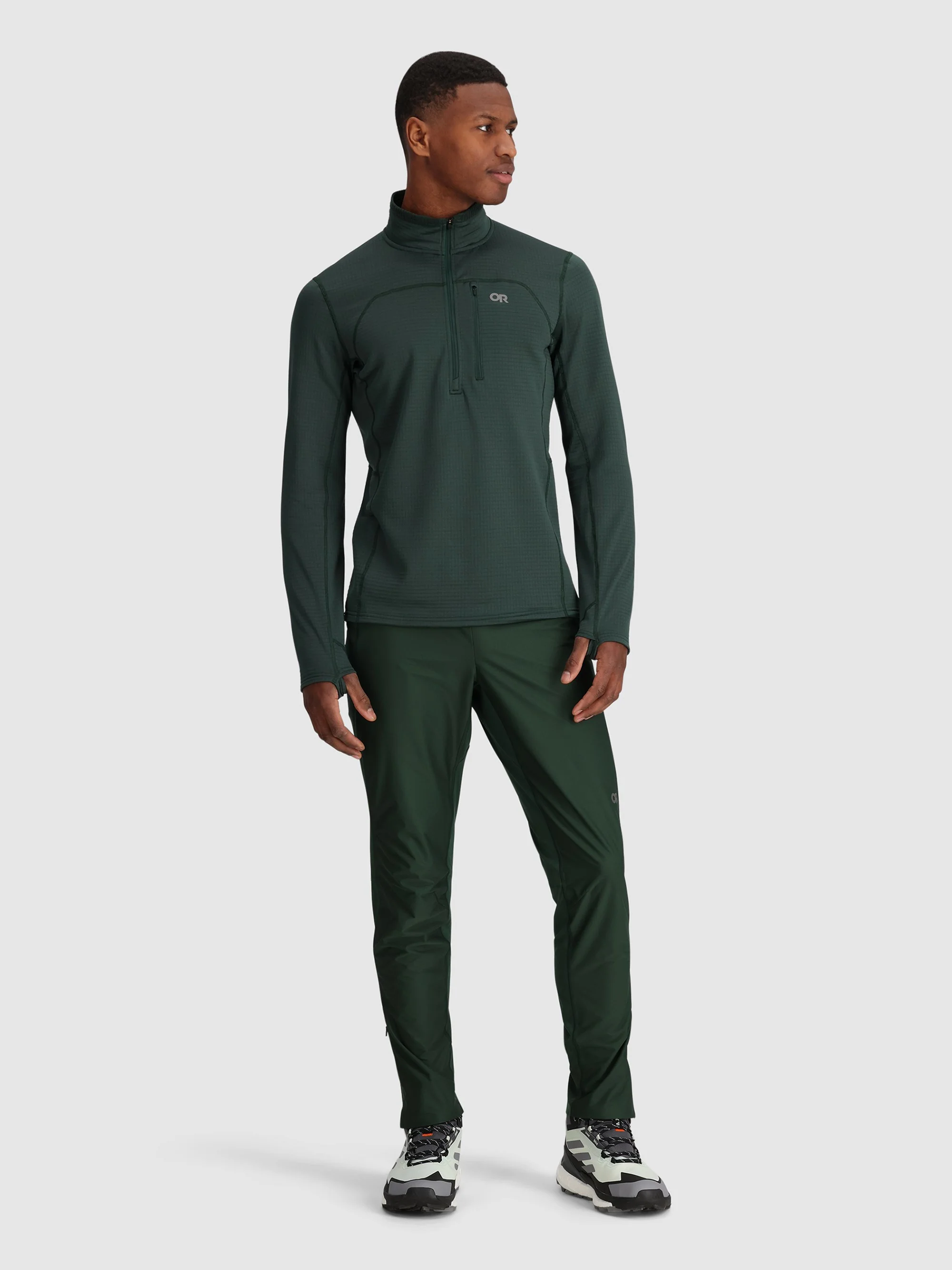 Outdoor Research Mens Vigor Grid Fleece Half Zip - Image 4