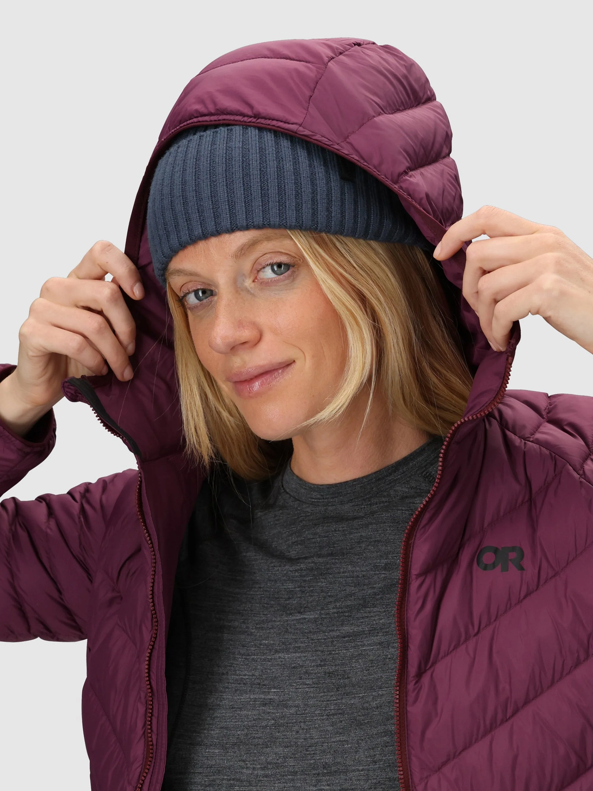 Outdoor Research Womens Transcendent Down Hoodie - Image 6