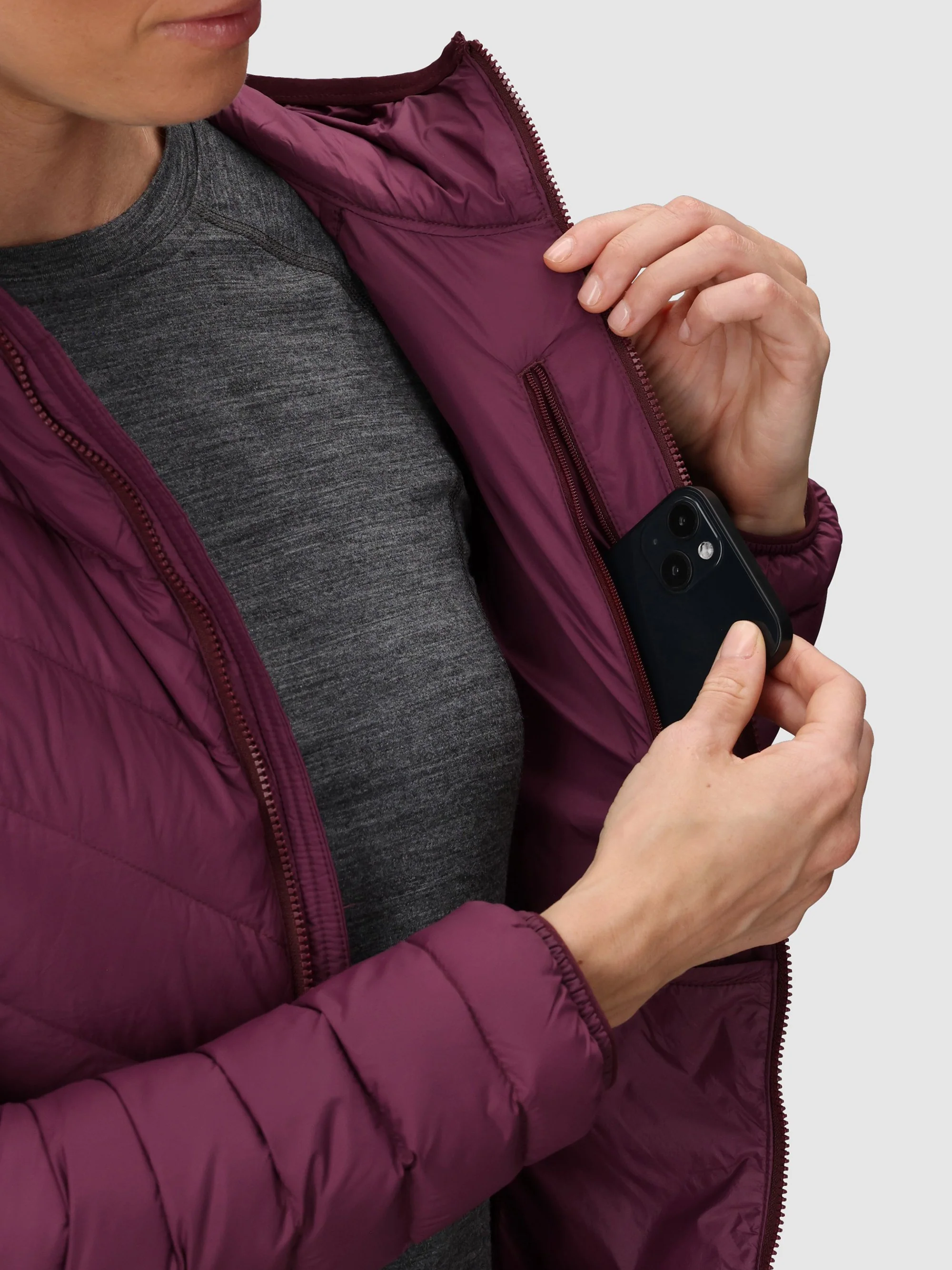 Outdoor Research Womens Transcendent Down Hoodie - Image 8